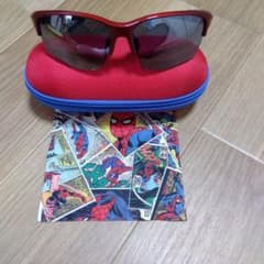 JINS 美品スパイダーマン サングラス レッドのサムネイル