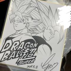 激レア】ドラゴンボール超 とよたろう先生 描き下ろし サイン