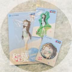 ホロライブ ホロナツ アクスタ ステッカー 缶バッジ セシリア・イマーグリーン