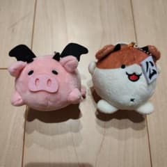 魔界の主役は我々だ！ マスコット ぬいぐるみ 2点セットのサムネイル
