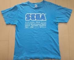 SEGA セガ 歴代ハード Tシャツ XLサイズ ソニック 東京ゲームショウのサムネイル