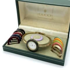 あつや様 専用 良品☆稼働 OH済み 新品電池 グッチ チェンジベゼル