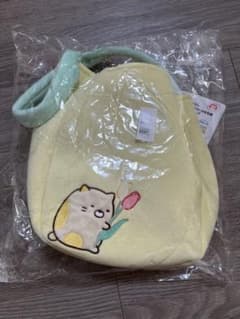 すみっコぐらし　ざっそうとようせいのお花畑　チューリップバッグ　ねこ