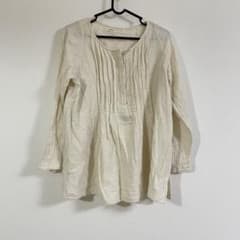 conges payes コンジェペイエシャツ長袖 ブラウス ピンタックのサムネイル