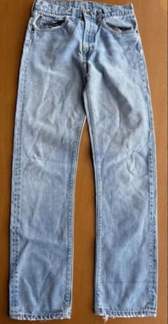 70s Levi's 505 66前期 シングルステッチ ボタン裏番号5 - メルカリ