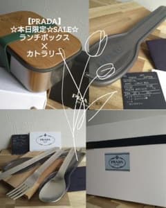 PRADA】プラダ・ランチボックス✕カトラリーセット新品未使用 - メルカリ