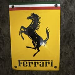 Ferrari フェラーリ エンブレム プレートのサムネイル