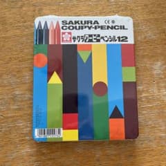 サクラ クーピーペンシル 12色 缶入り FY12のサムネイル
