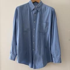 FOUNDOUR 25AW REGULAR COLLAR DENIM SHIRTのサムネイル