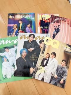 Mrs. GREEN APPLE特集 雑誌セット ミセスグリーンアップル - メルカリ
