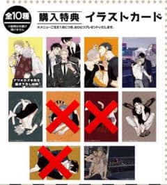 ナツメカズキ NIGHTS BEFORE NIGHT イラストカード 7点 - メルカリ
