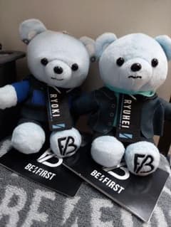 BE:FIRST ぬいぐるみ くま RYUHEI RYOKIセットのサムネイル