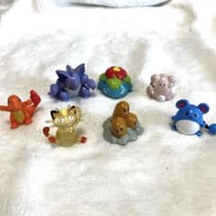レア 当時物】ポケモン 鉛筆キャップ フィギュア 7体セット えんぴつ
