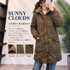 SUNNY CLOUDS ミリタリー モッズコート メンズレディース - メルカリ