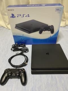 ★PS4★プレステ4本体ジェット・ブラック 500GB CUH-2000A…のサムネイル