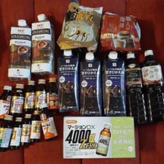 コーヒー & 栄養ドリンク セットのサムネイル