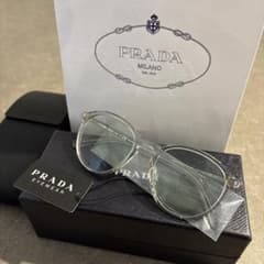 PRADA プラダ サングラス SPR05X-F イエローグリーン×クリア 新品】PRADA プラダ サングラス イエローグリーン×クリア - メルカリ