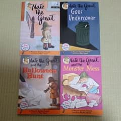 英語絵本 Nate the great 4冊のサムネイル