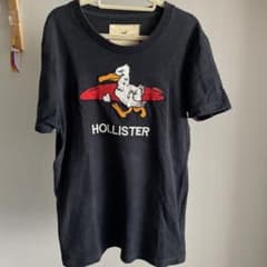 HOLLISTER ネイビー Tシャツ Sのサムネイル