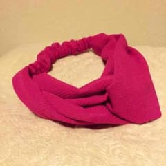 ビビッドピンク ヘアバンドのサムネイル