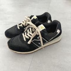 new balance 996 LU Black 23.5cm 外箱なしのサムネイル