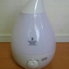 超音波式アロマ加湿器 SHIZUKU plus+ ホワイトのサムネイル