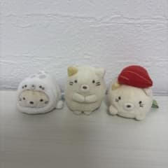 すみっコぐらしのねこのぬいぐるみセットのサムネイル
