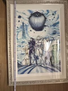 天野喜孝　プレリュード　ミクスドメディア　版画 天野喜孝:『プレリュード』 技法:ミクスドメディア - メルカリ