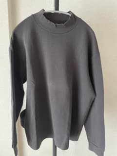 【k様 専用】UNIQLO U モックネックTシャツLサイズ ダークグレーのサムネイル