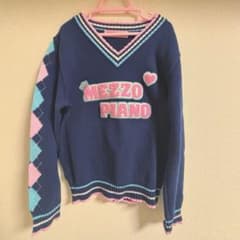 y2k レア 平成女児 メゾピアノ MEZZO PIANOセーター 160cm - メルカリ