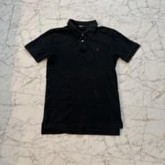 希少】90s polo by Ralph Lauren 黒 ポロシャツswag - メルカリ