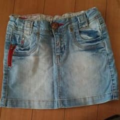 ズッころ様専用 ZARA ザラ デニムスカート 120 130cmのサムネイル