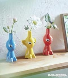 ピクミン 一輪挿し 3種セット ピクミン花瓶 - メルカリ