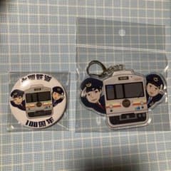 西園寺 ZAKI アクリルキーホルダー 缶バッジ 水間鉄道 - メルカリ