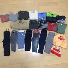 男の子80★秋冬物キレイなものまとめ売りのサムネイル