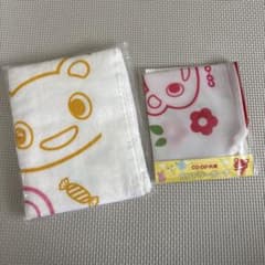 [新品未使用]CO・OP共済 コーすけ フェイスタオル＆ランドリーポーチのサムネイル