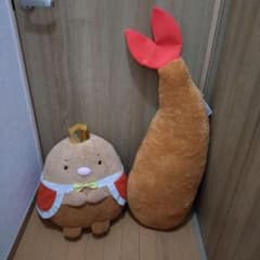 すみっコぐらし　ようこそ！たべもの王国ぬいぐるみXL プレミアム　とんかつ王