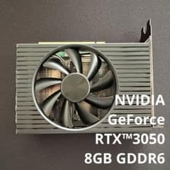 NVIDIA GeForce RTX 3050 8GB GDDR6のサムネイル