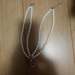 ジーザスディアマンテ パールネックレス クラウンチャーム - メルカリ