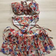 ru 丸井　ビキニ水着　花柄　3点のサムネイル