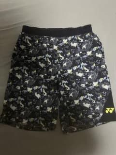 バドミントン　ハーフパンツ　希少　柄パン　Lサイズのサムネイル