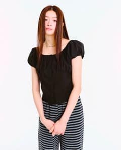 FEKETE 2way パフスリーブブラウスのサムネイル