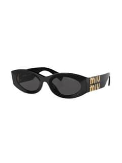 miu miu サングラス ブラック ゴールドロゴのサムネイル