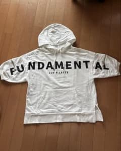 Pinklatte 半袖 S フーディ 白 150cmのサムネイル