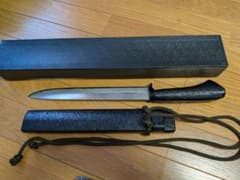 も*か様 伝統工芸士 佐治武士作 剣鉈 9寸（270mm）狩猟刀 和式ナイフ 