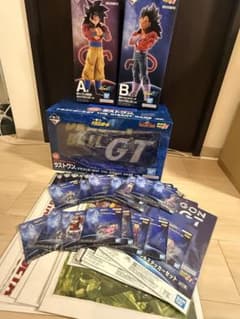 た*様 一番くじ ドラゴンボール GT A賞 悟空 B賞 ベジータ ラストワン賞のサムネイル
