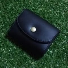 コンパクト財布Ⅲ レザークラフト 本革のサムネイル
