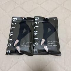BELMISE ベルミス　レギンス color+ トゥルーブラック M 2枚のサムネイル