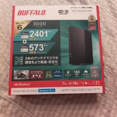 未開封 BUFFALO Wi-Fi 6 ルーター WSR-3000AX4Pのサムネイル