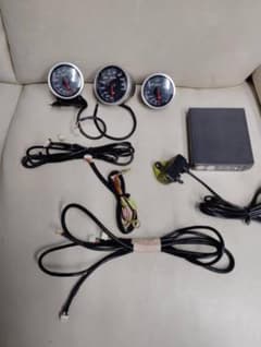 デフィー Defi リンクメーター BF グリーンLED 通電確認済み 廃盤商品 